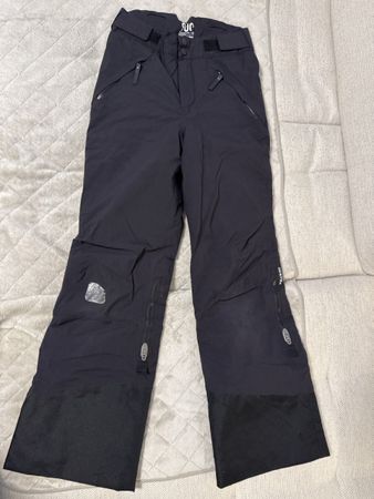 Decathlon Skihose, Grösse 12 Jahre, Schwarz