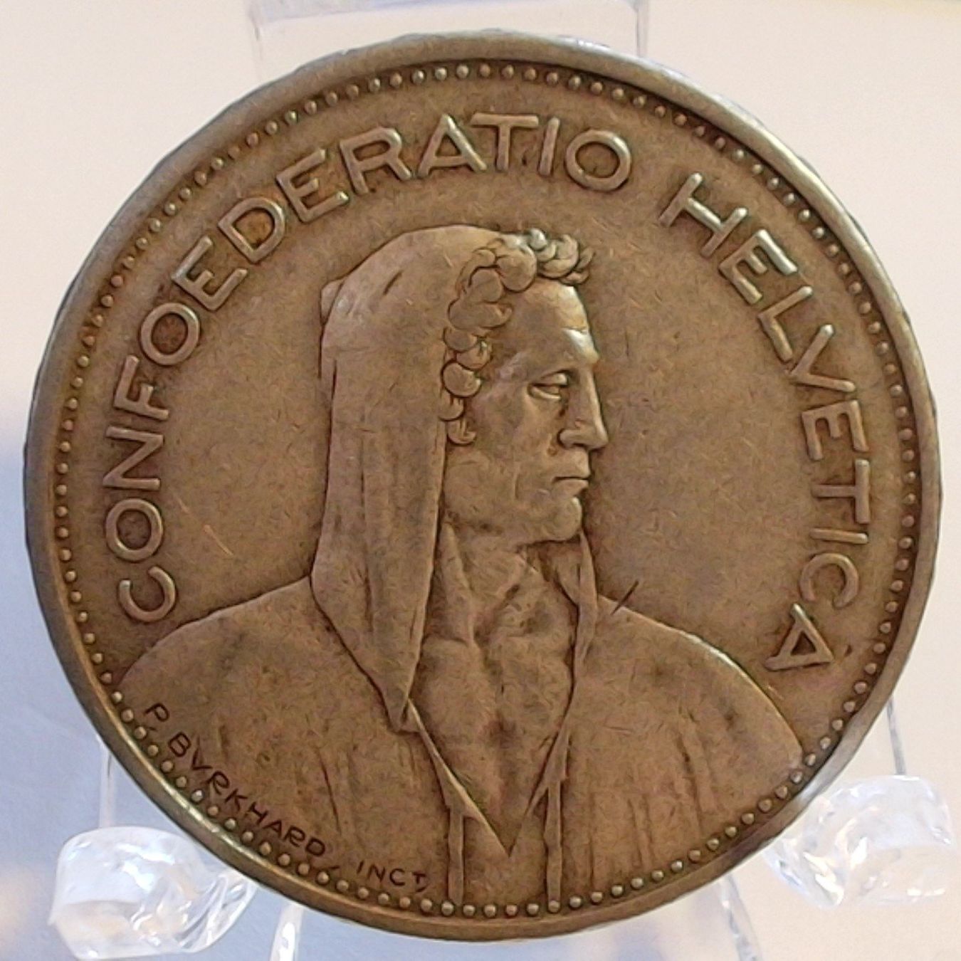 Tutti le monete: 5 Fr. 1932 Silber (Ref.502) – Usato da Amriswil venduto da Digit_all 1