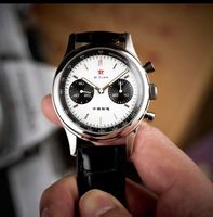 Red Star 1963 Chronograph + Goosneck Panda 40mm ST19  Sugess