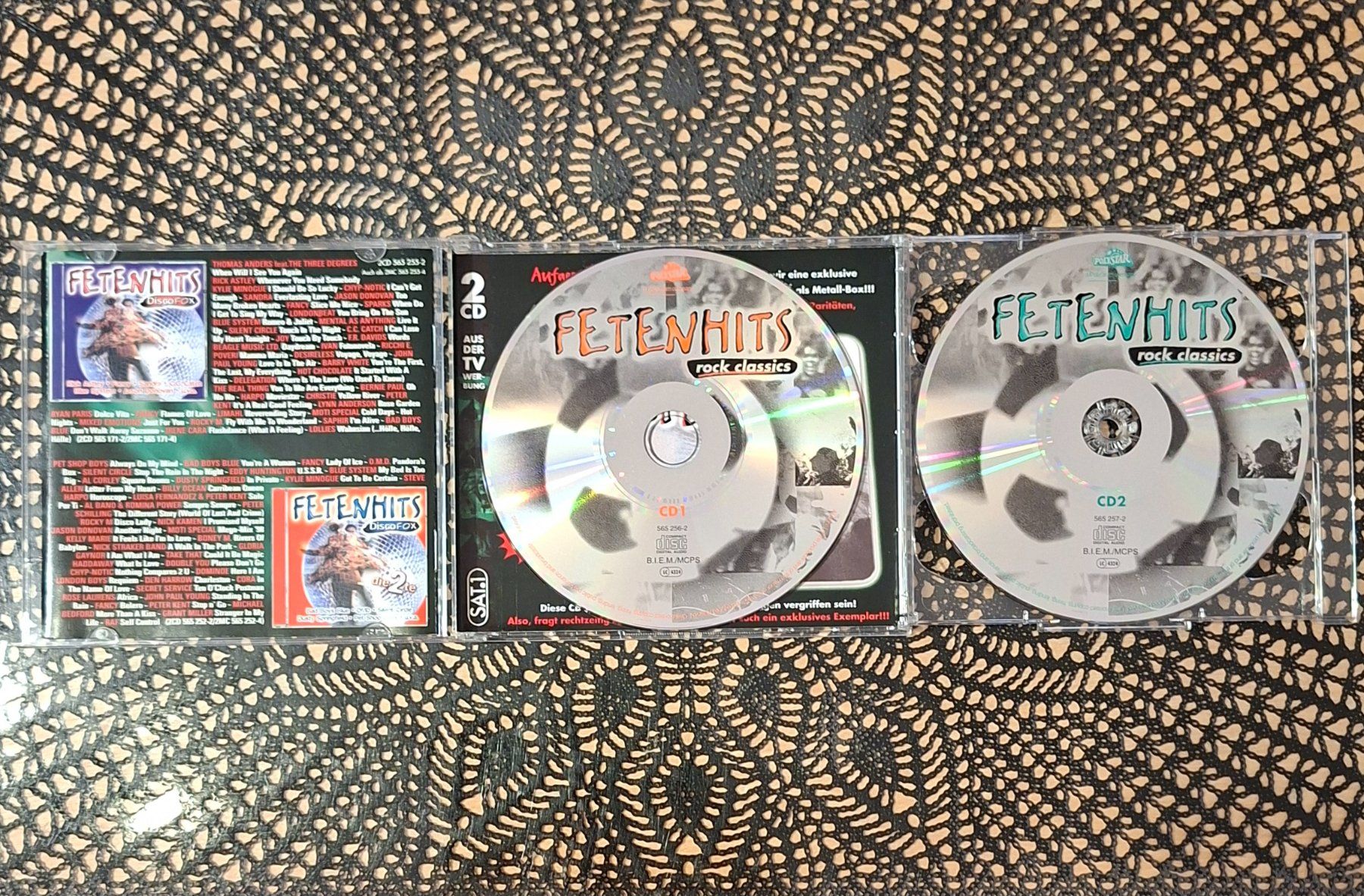 CDs: Fetenhits - Rock Classics, 2CD Hit Compilation Sampler 1998 – Gebraucht aus Schönenberg TG von breiti12 2