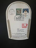 Ballonpost mit super Stempel 1992 Luxus  (V9)