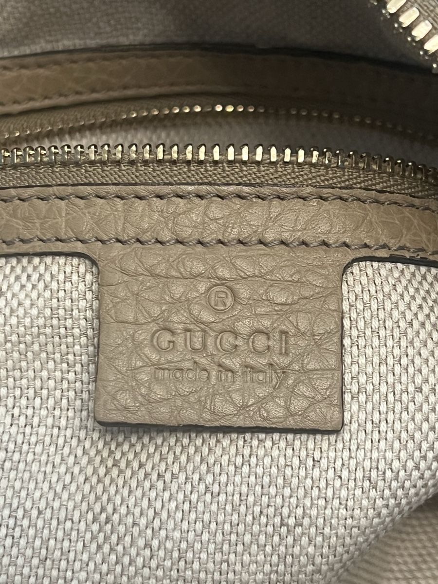 Gucci Borse da donna: Gucci Soho Double Chain Bag Beige Leather – Usato da St. Gallen venduto da ProtoPlex 3