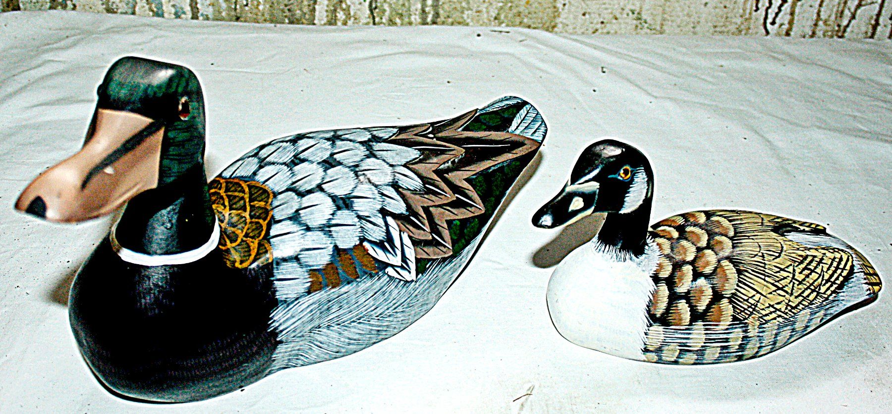 Figuren: Enten Holz – Gebraucht aus Baar von 2cvbaar
