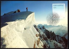 MK Farben der CH - Schneeweiss, Col de la Brenva