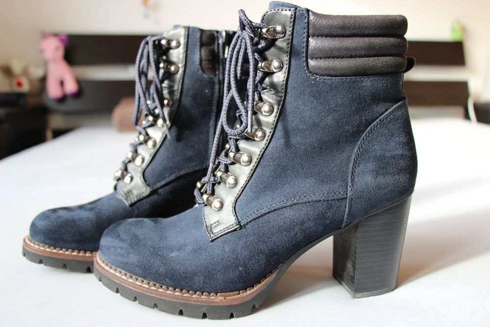 Landrover Stiefel, Gr. 40, dunkelblau (Gebraucht) in Laax GR für CHF 10 ...
