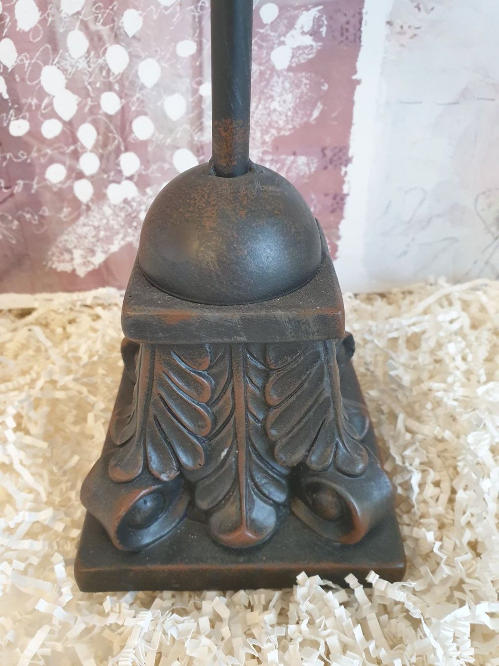 Kerzenständer: Kerzenständer Eisen Shabby Chic Vintage Geschenk Eisen – Neu und originalverpackt aus Gossau ZH von Goes05 2
