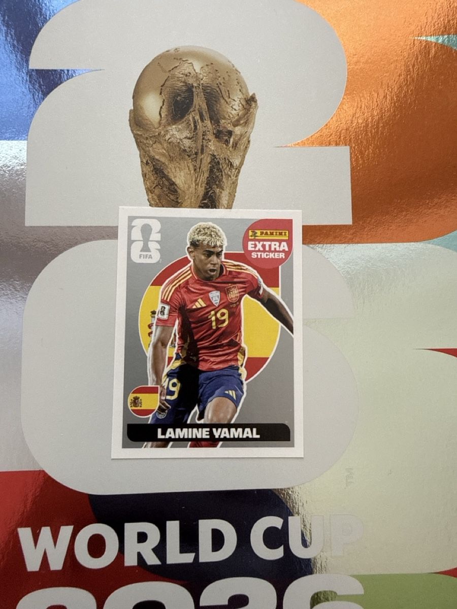 Panini Carte collezionabili: Silber Lamine Yamal Extra Sticker – Nuovo (secondo la descrizione) da Fällanden venduto da bec_d8gb