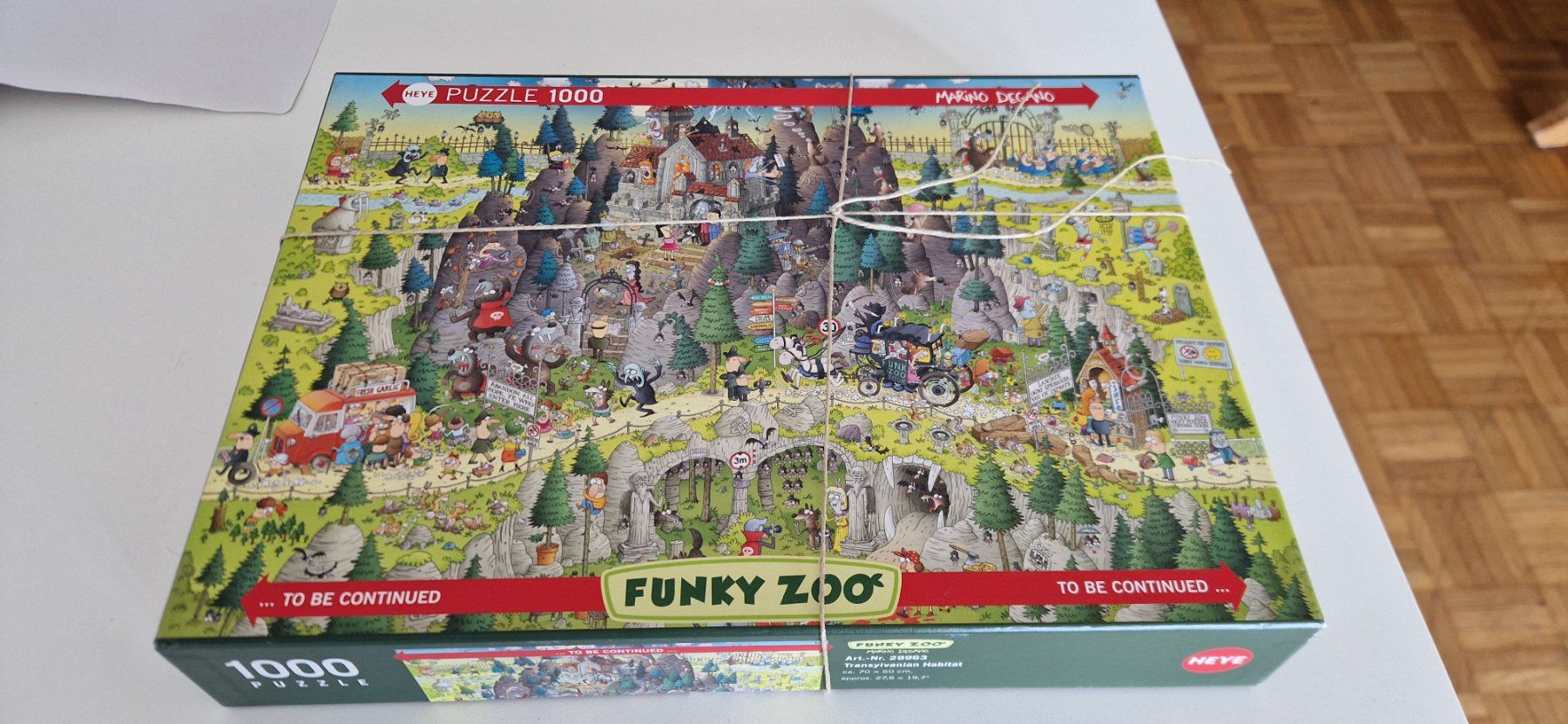 Heye Puzzles: Puzzle Funky Zoo Transsylvanian Habitat – D'occasion à Zürich par Karin_M