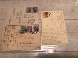 14 ältere Belege Österreich ab 1909 (200-16)