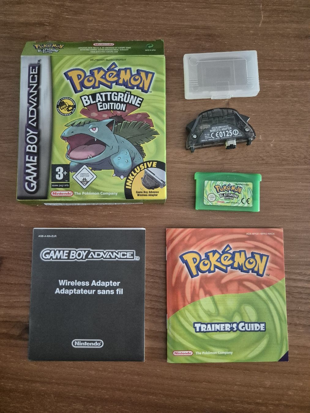 Pokémon Spiele: Gameboy Advanve Pokémon Blattgrüne Edition – Gebraucht aus Zürich von c_c_hh2j