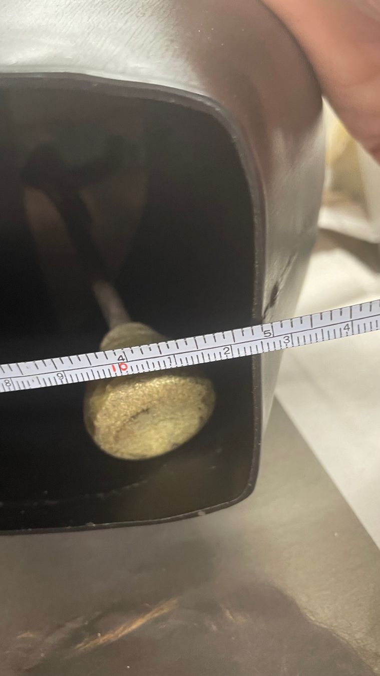 Campanacci mucche: GROSSE TREICHEL STAHLBLECH PATINIERT – Usato da luzern venduto da Glieve 4