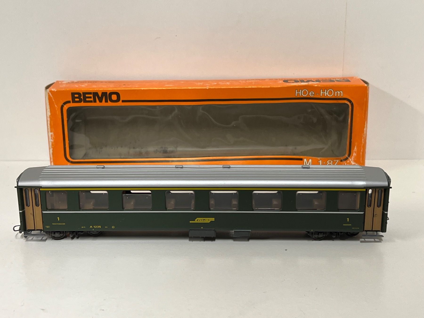 Bemo Modellini di ferrovie: Bemo A 1235 RhB H0m – Usato da Neuenhof venduto da ludovicco
