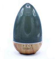 Aroma Diffuser braun/schwarz, mit USB, Farbwechsel, Timer