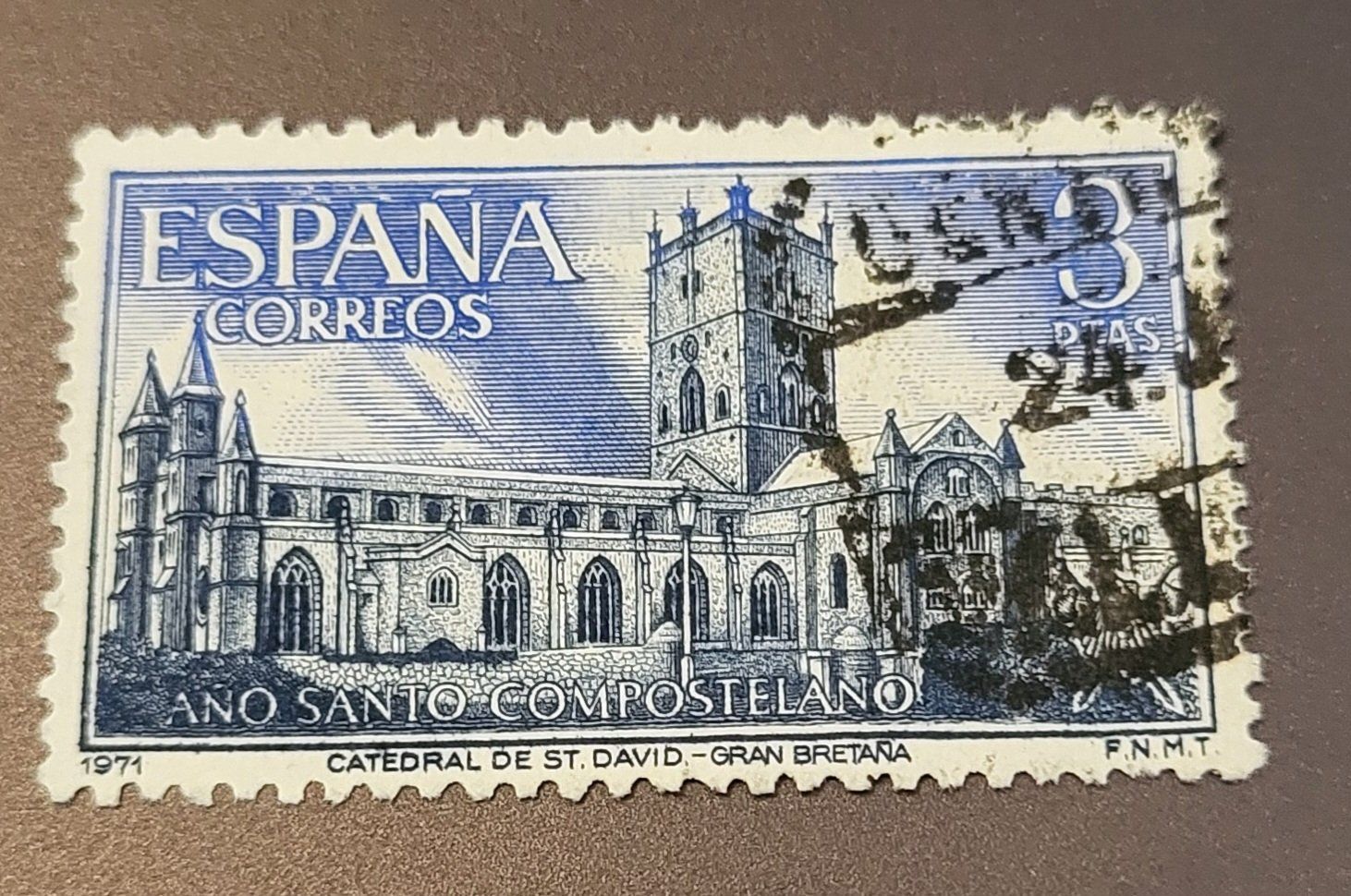 Tutti i francobolli: Spanien 1971 briefmarke – Usato da St Gallen venduto da Stampsalshobby