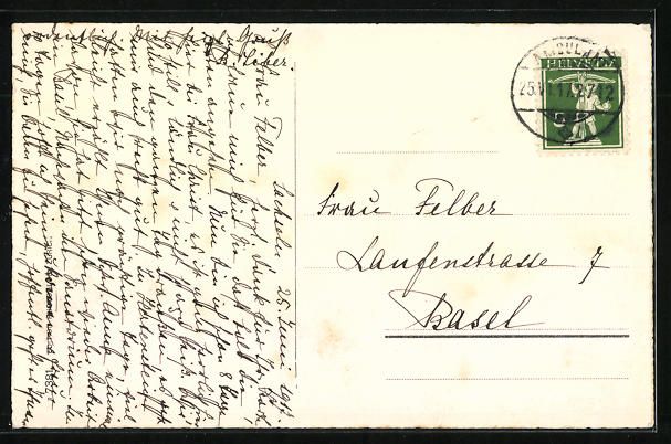 Cartoline postali: Flüeli-Ranft, die Bruder Klaus-Kapelle – Usato da Berlin venduto da bartko-reher 1