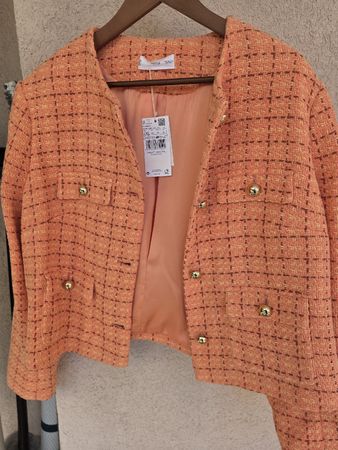 Veste orange Mango