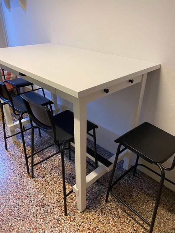 Ikea Bartisch NORDVIKEN in weiss Kaufen auf Ricardo