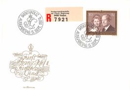 10.-- FDC mit seltener R-Etikette - ab 1.--