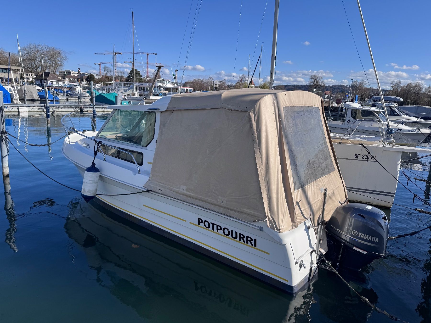 Quicksilver Boote: Quicksilver Timonier 605 – Gebraucht aus Biel/Bienne von BootszentrumBiel 1