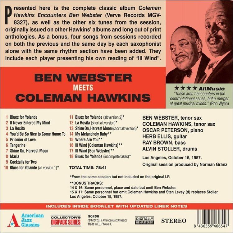 CDs: L.A. - Hawkins, Brown, Webster, Peterson, Stoller, Ellis, – Gebraucht aus Unterbäch VS von Plasido 1