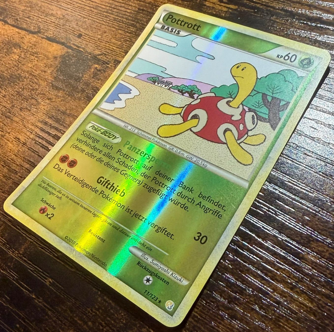 Pokémon Carte collezionabili: Pottrott Rare Reverse Holo 11 – Usato da Zürich venduto da PEACECOCOON 1