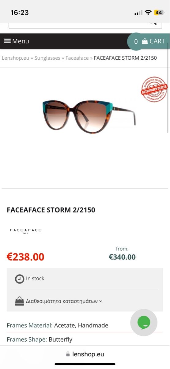 Occhiali & Lenti: FACEAFACE Storm 2 Damen Sonnenbrille – Usato da cham venduto da fla_vzb5 4