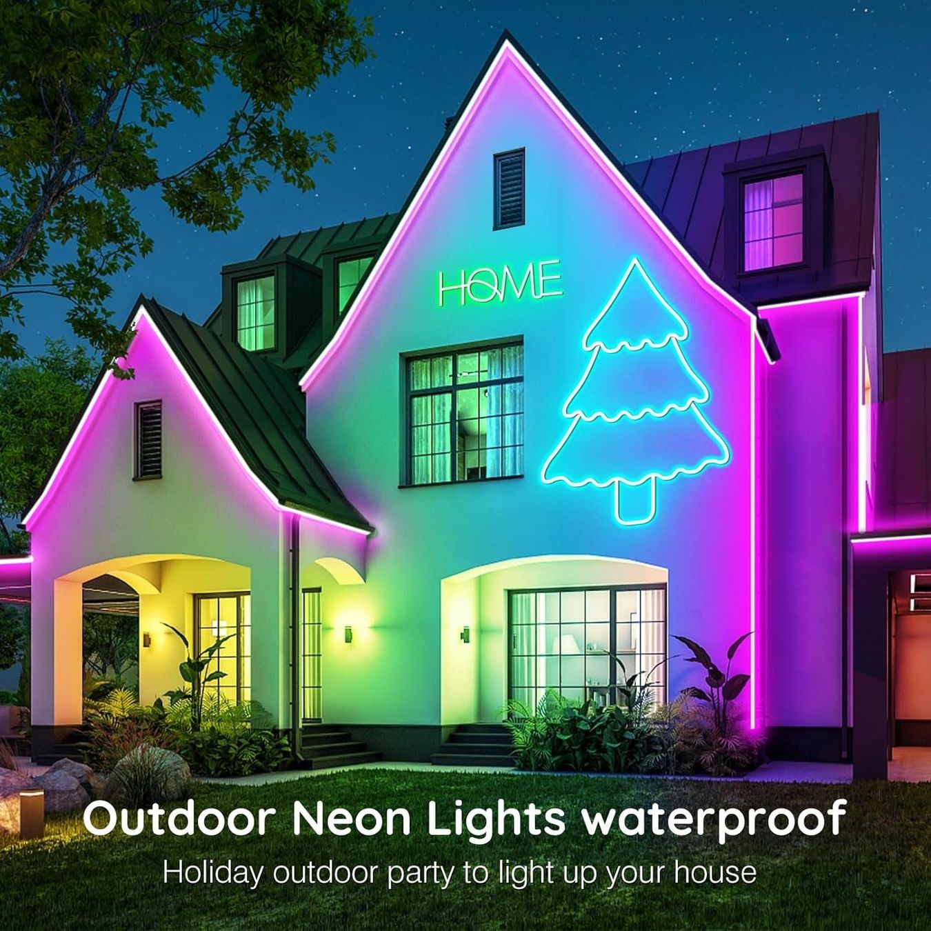Ghirlande e barre luminose: 15m Neon LED Strip RGB – Nuovo e nell'imballaggio originale da Nuglar venduto da SmartLiving24 5