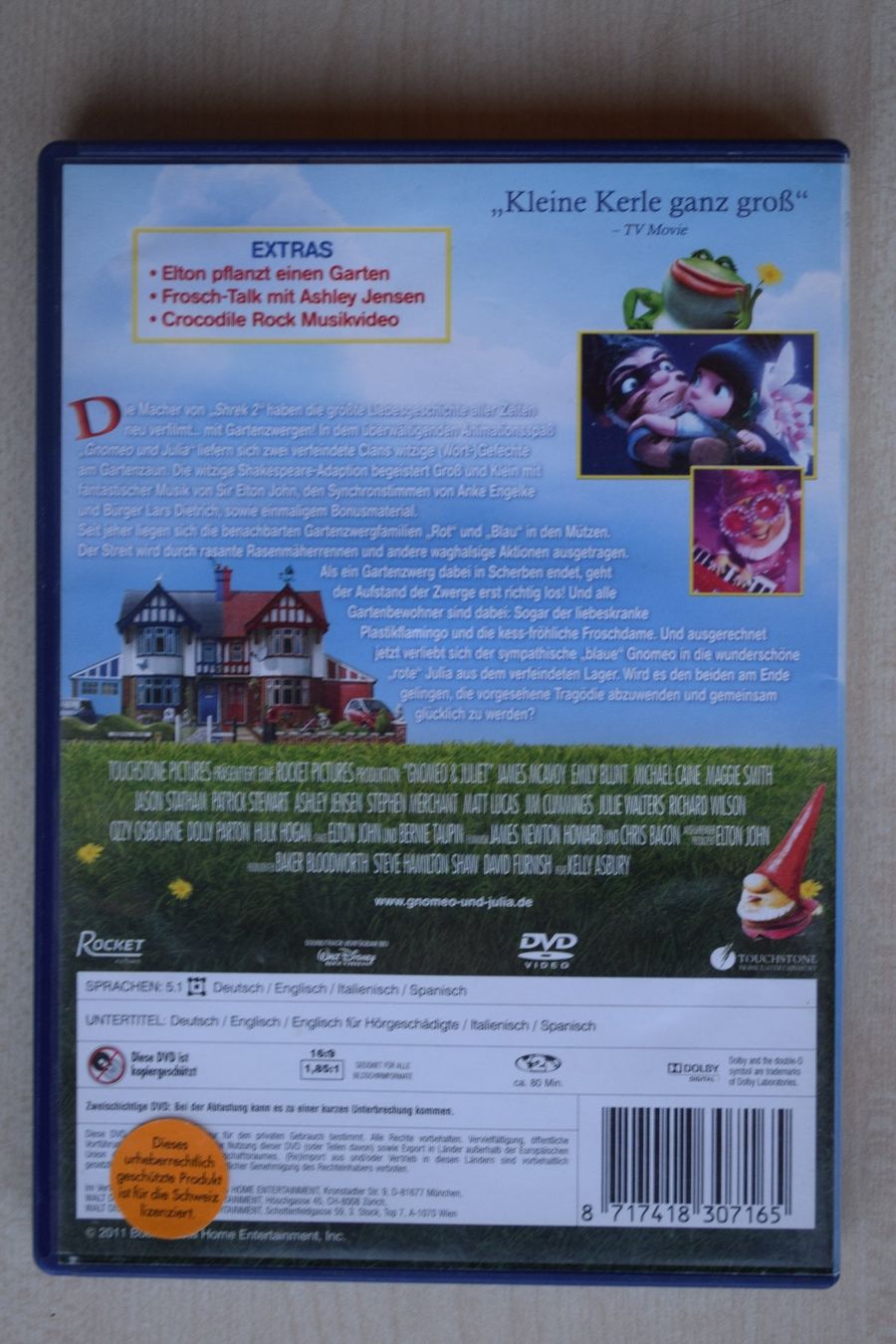 Tutti i DVDs: Gnomeo und Julia (277) – Usato da Reutigen venduto da DONDON55 1