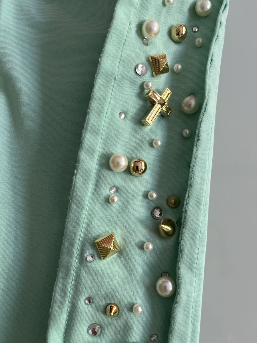 Pantaloni: JUSTOR Hose mint Grösse S neu mit Etikette – Nuovo e nell'imballaggio originale da Füllinsdorf venduto da Bambu2007 1