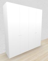 Schrank Jutzler premiumweiss 4-türig 203 cm Swiss made