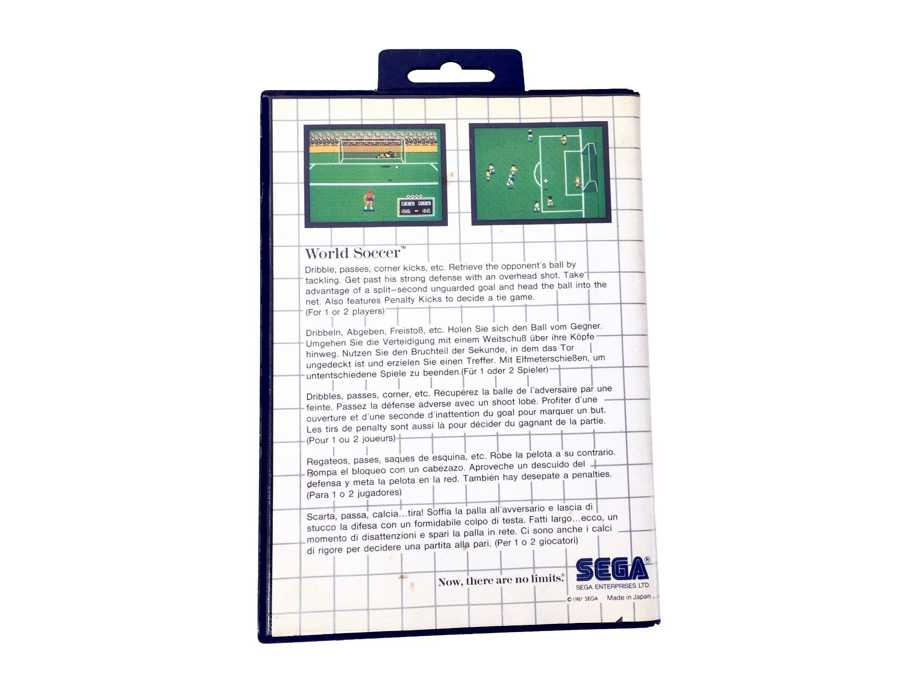 Sega Giochi: World Soccer für Sega Master System – Usato da Luzern venduto da woti-shop 1