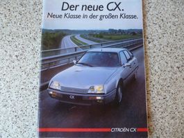 Citroen CX Prospekt 9.1985