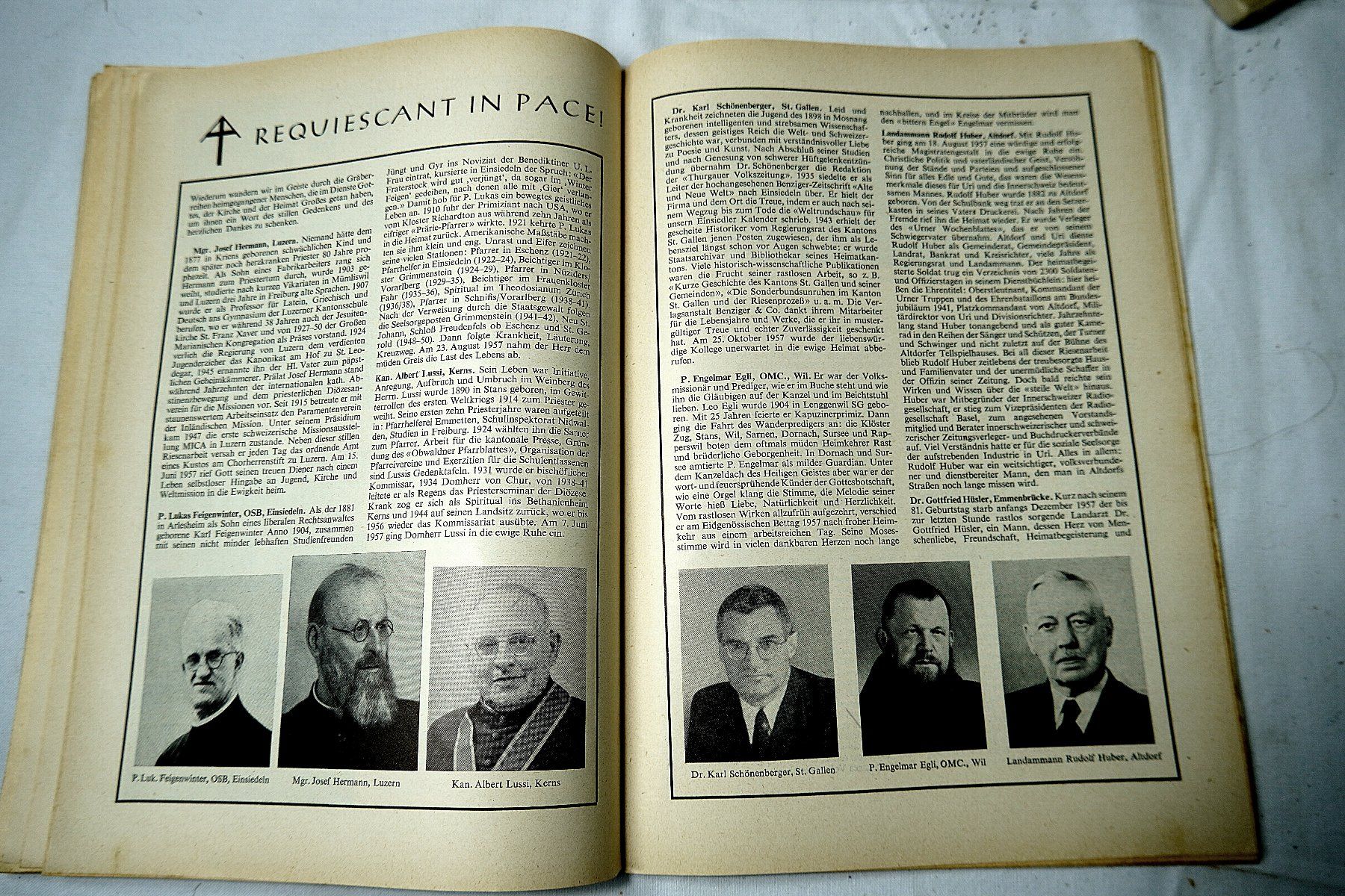 Kalender: Benziger's Einsiedler Kalender 1959 – Gebraucht aus Baar von 2cvbaar 5