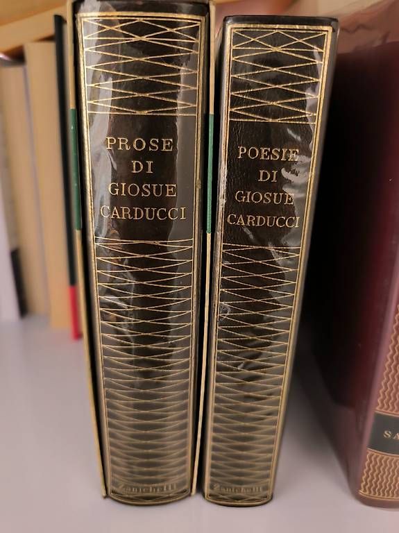 Libri: Poesie e Prose di Giosuè Carducci. – Usato da Bellinzona venduto da LibreriaBellinzonese