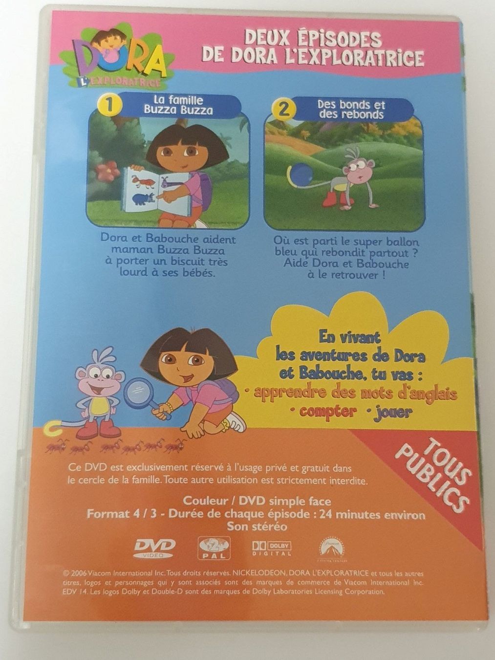 Alle DVDs: Dora l'exploratice une collection DVD – Gebraucht aus Oberdorf BL von BaldenEagle 3