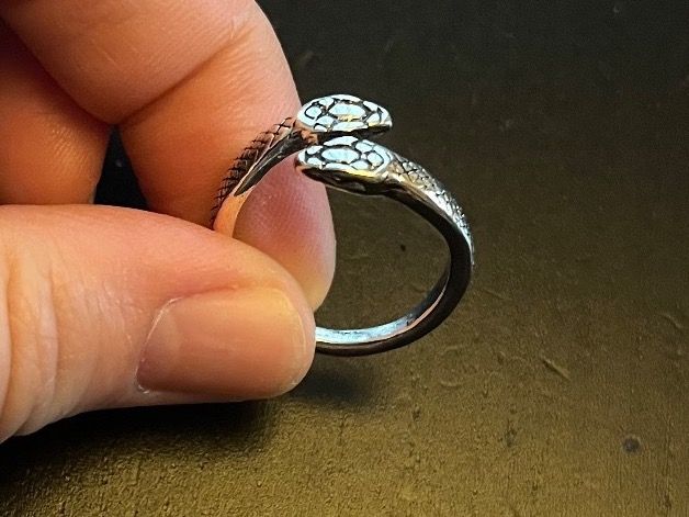 Ringe: Ring Schlange ( one Size) – Neu (gemäss Beschreibung) aus Gams von Mariawicca 3