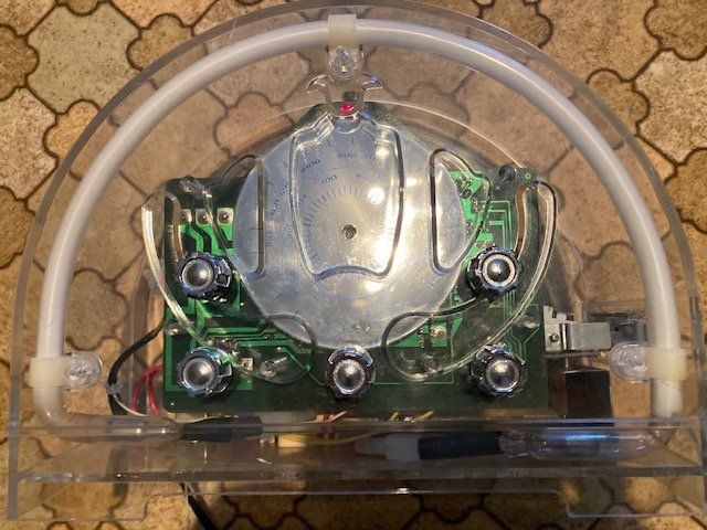 Radio: Plexiglas Neon Radio – Usato da Rheinfelden venduto da josew 1