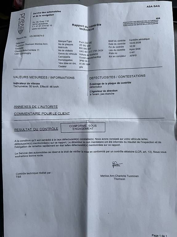 Automobili: Puch 239GE – Usato da Commugny venduto da ARRAN73 3