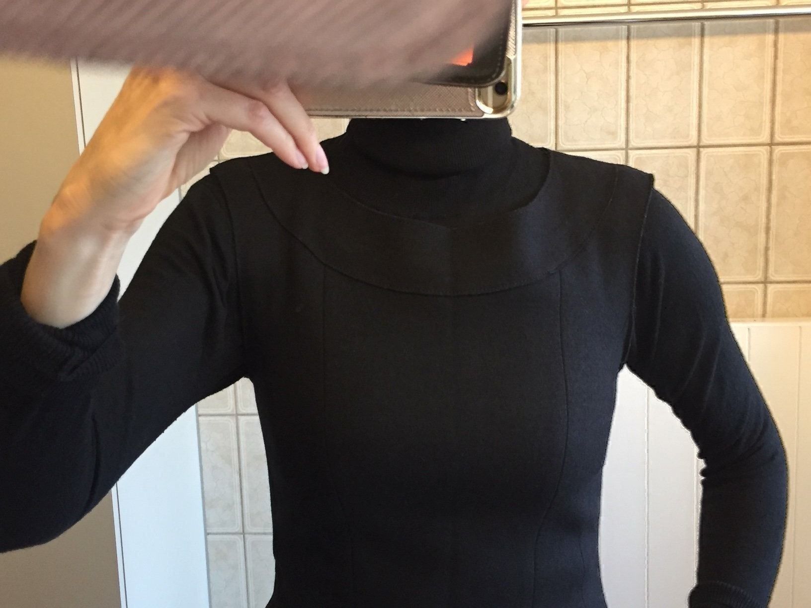 Marc Cain Kleider: Kleid von Marccain Gr.34 Schwarz NEU – Neu (gemäss Beschreibung) aus Zollikon von Mar126 3