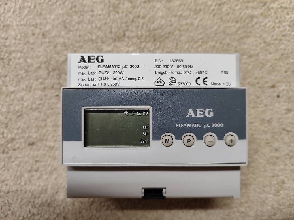 Schalter: AEG  ELFAMATIK µC 3000 – Gebraucht aus Unterschächen von Michaela_55 1