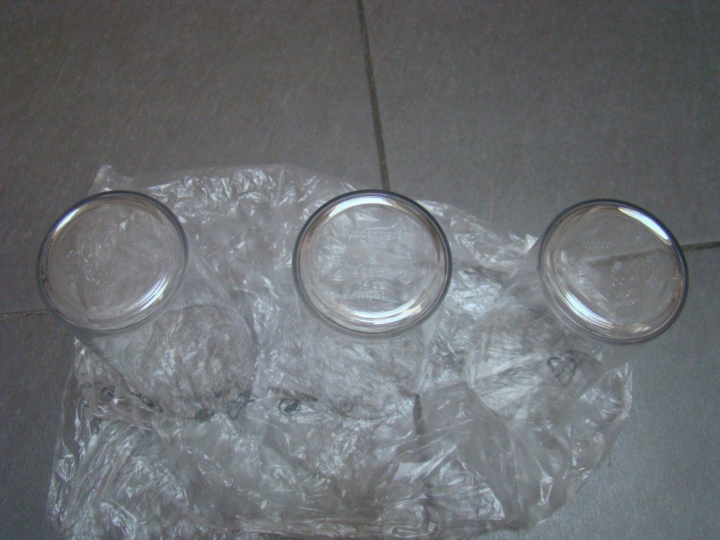 Tupperware Bicchieri: Tupperware, verre 400ml (3x) – Nuovo e nell'imballaggio originale da Lussery-Villars venduto da pousinete02 1