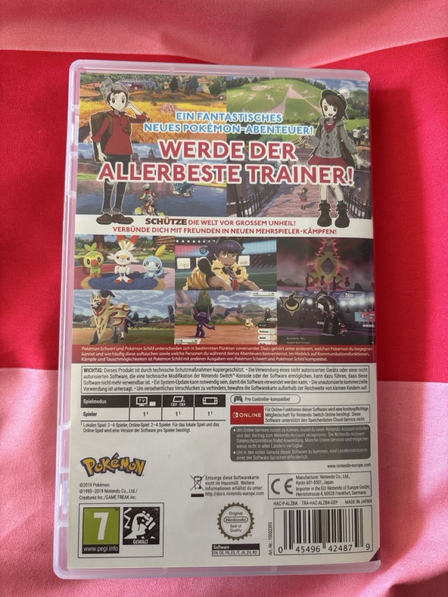 Giochi: Pokemon Schild - Nintendo Switch - Top Zustand! – Usato da Zürich venduto da hiddentreasures_zh 2