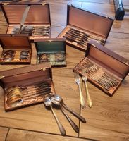 Assortiment couverts anciens H.BEARD ROSTFREI INOX boîte