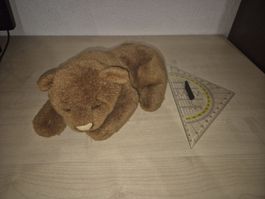 Plüschtier schlaffender Bär