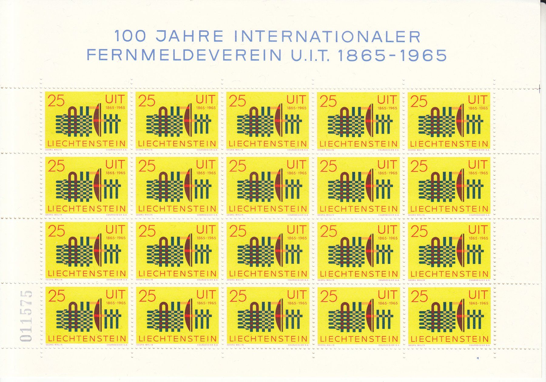 Tutti i francobolli: LBK 394 Zierbogen postfrisch – Usato da Bürglen TG venduto da StampGraf