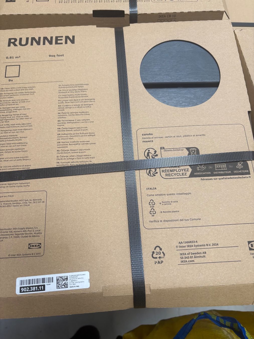 Revêtements de sol: Terassenplatten anthrazit – D'occasion à Wil SG par Simbaz 1