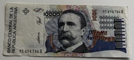 Argentinien 10‘000 Australes