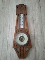 Sehr alter Jugendstiel Barometer Thermometer 
