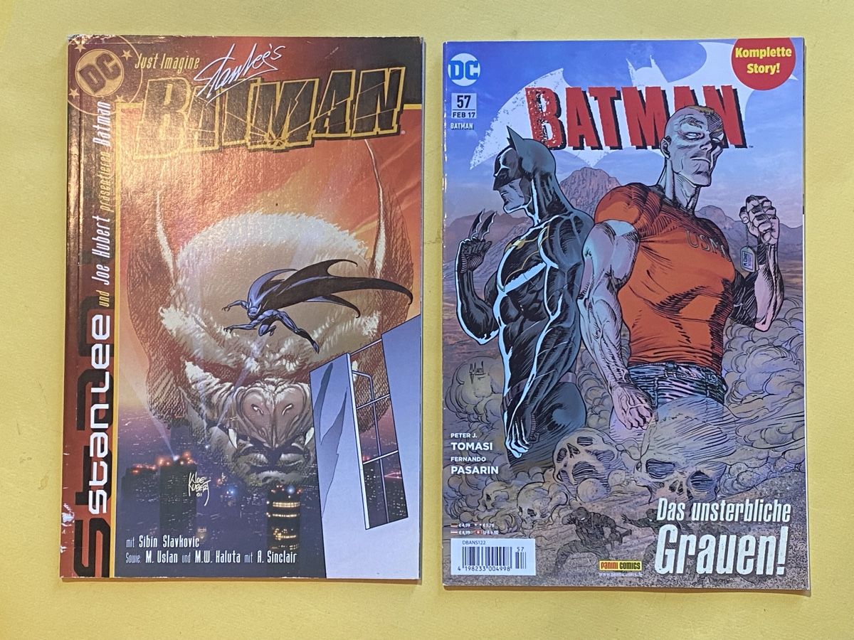 Comics: 4 Batman Comics Konvolut, u.a. Panini Comics – Gebraucht aus Zuerich von SonderArt-Wertgut 1