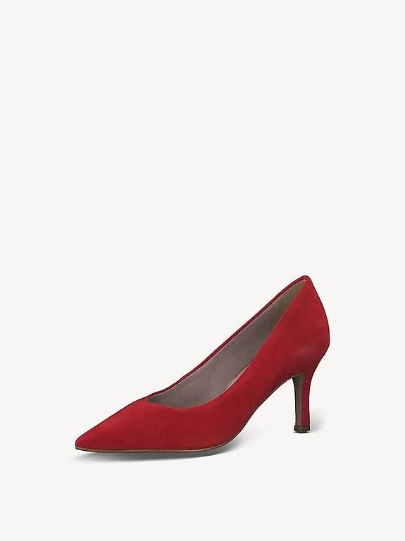 Tamaris Damenschuhe: Escarpis Tamaris rouge velours 38 – Neu und originalverpackt aus Begnins von cloclo74 2
